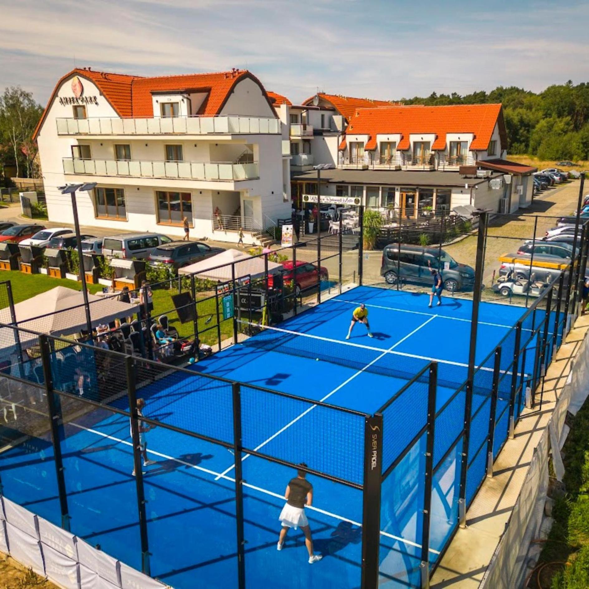 Olivina Park Spa - Domki Z Dostepem Do Krytego Basenu, Saun, Wyzywienia I Atrakcji Dla Dzieci นีคอร์เซ ภายนอก รูปภาพ